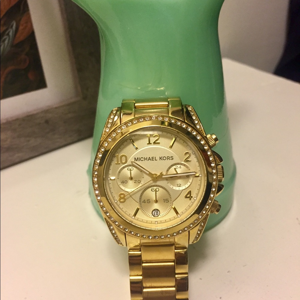 Michael Kors Golden Runway Watch Mk5166 Ladies